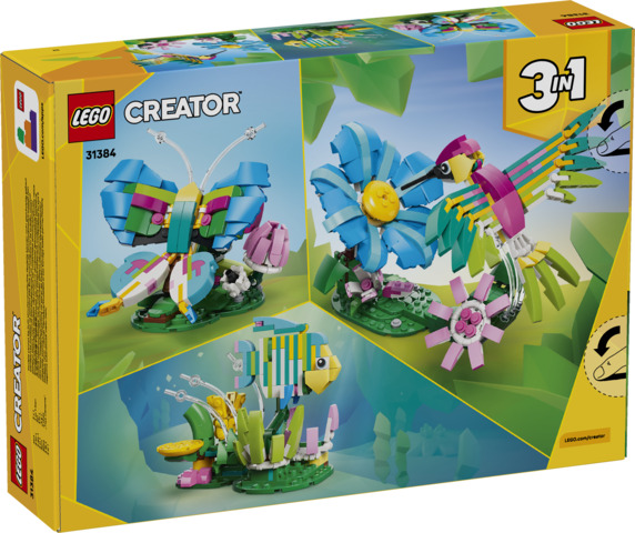 Fauna Salvaje: Colibrí de Colores LEGO 31384