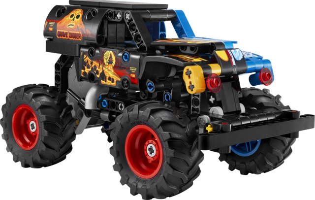Monster Jam™ Grave Digger™ Fuego y Hielo LEGO 42219