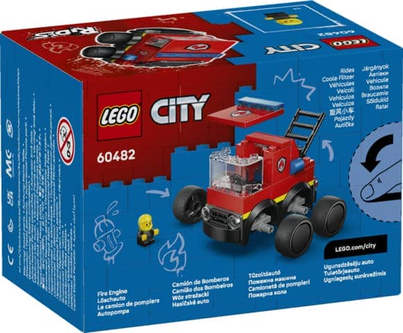 Vehículos: Camión de Bomberos LEGO 60482