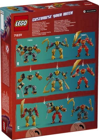 Meca de Batalla Spinjitzu de Arin LEGO 71839