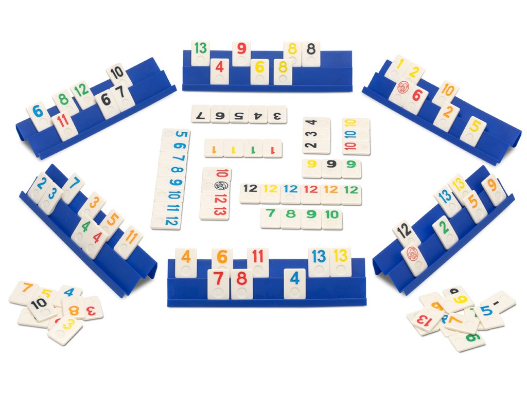 RUMMICLASIC  6 JUGÃDORES METAL BOX