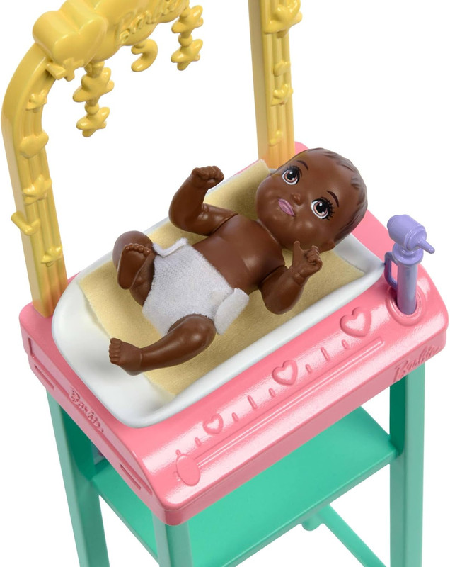 MUÑECA BARBIE TÚ PUEDES SER PEDIATRA JCR72 MATTEL