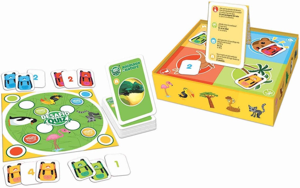 DESAFÍO QUIZ ANIMALES Y NATU  EDUCA 18219