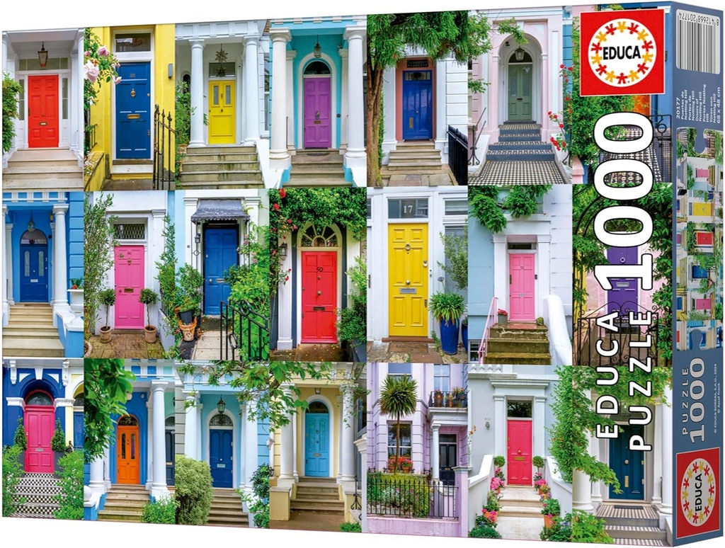PUZZLE 1000 PUERTAS NOTTING HILL FS EDUCA 20177