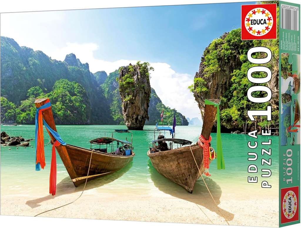 PUZZLE 1000 ISLA DE JAMES BOND, T F EDUCA 20283