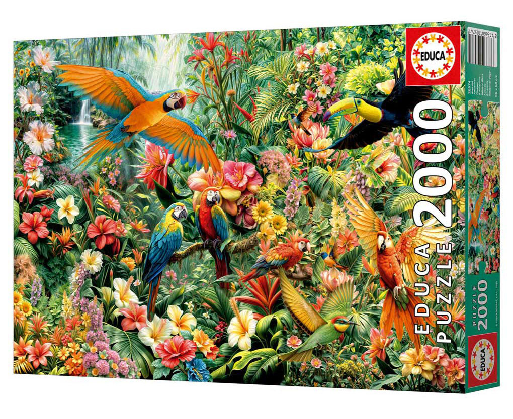 PUZZLE 2000 AVES DEL AMAZONAS FSC(R EDUCA 20574