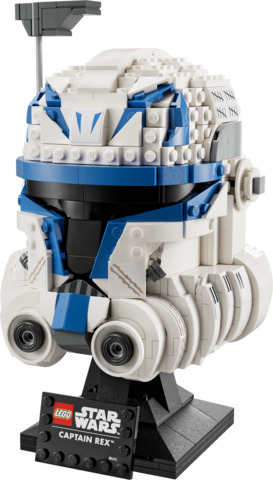 Casco del Capitán Rex LEGO 75349
