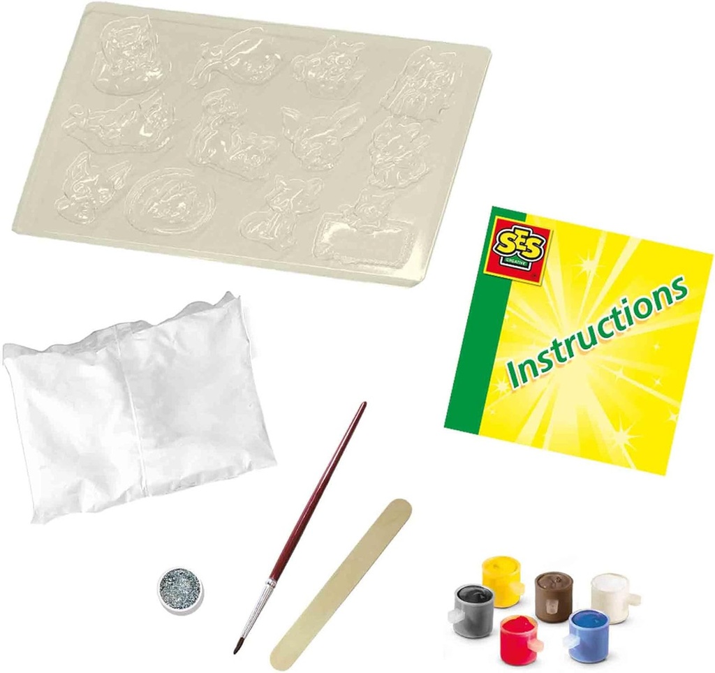 MOLDEAR Y PINTAR GATOS-PERRO SES S01154