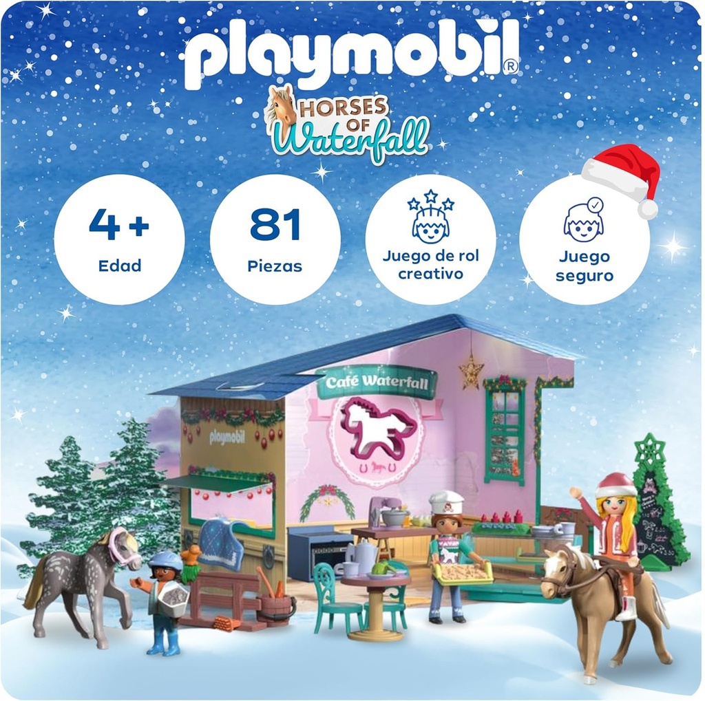 Calendario de Adviento: pastelería navideña PLAYMOBIL 71952
