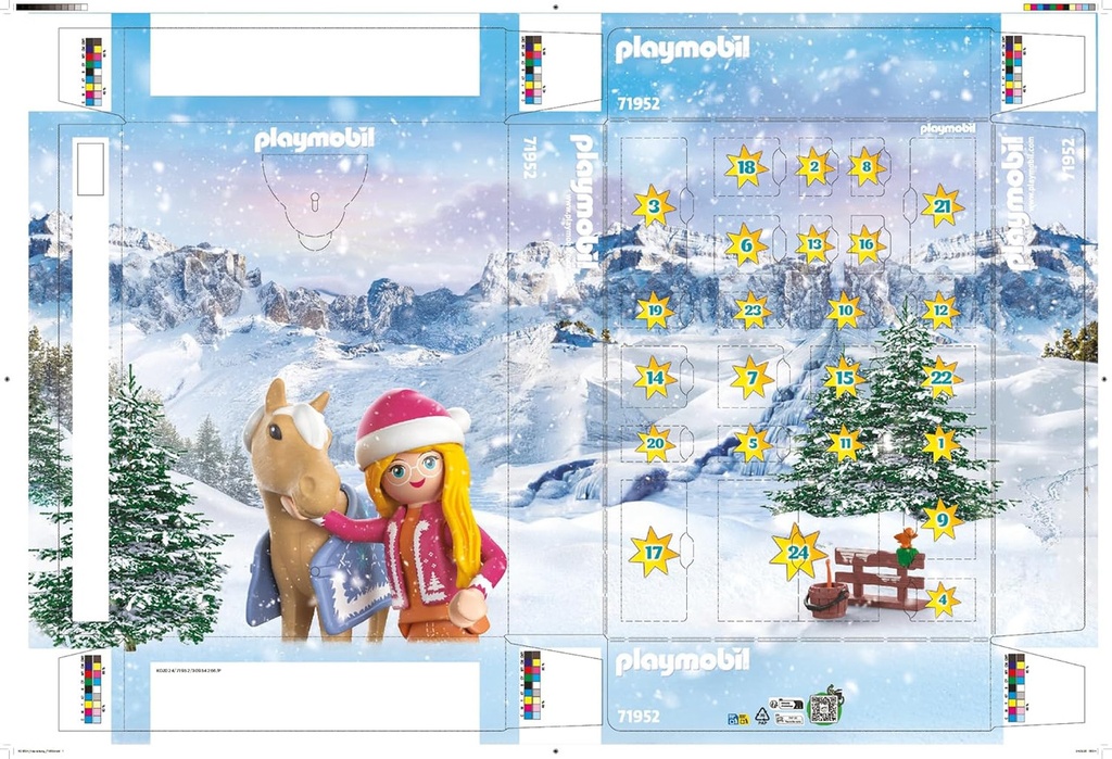 Calendario de Adviento: pastelería navideña PLAYMOBIL 71952