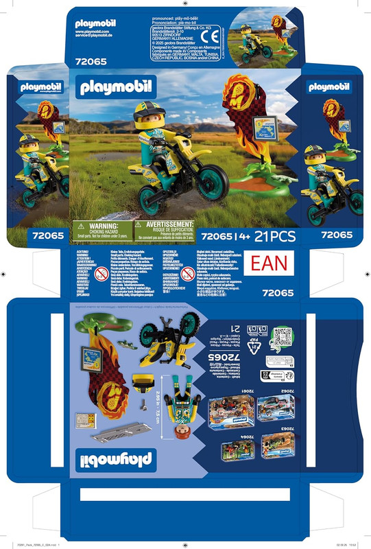 Moto todoterreno PLAYMOBIL 72065