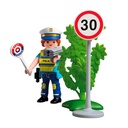Policía con radar de velocidad PLAYMOBIL 72029