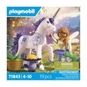 Coleccionable Unicornio Lucky Lavender con hada PLAYMOBIL 71843