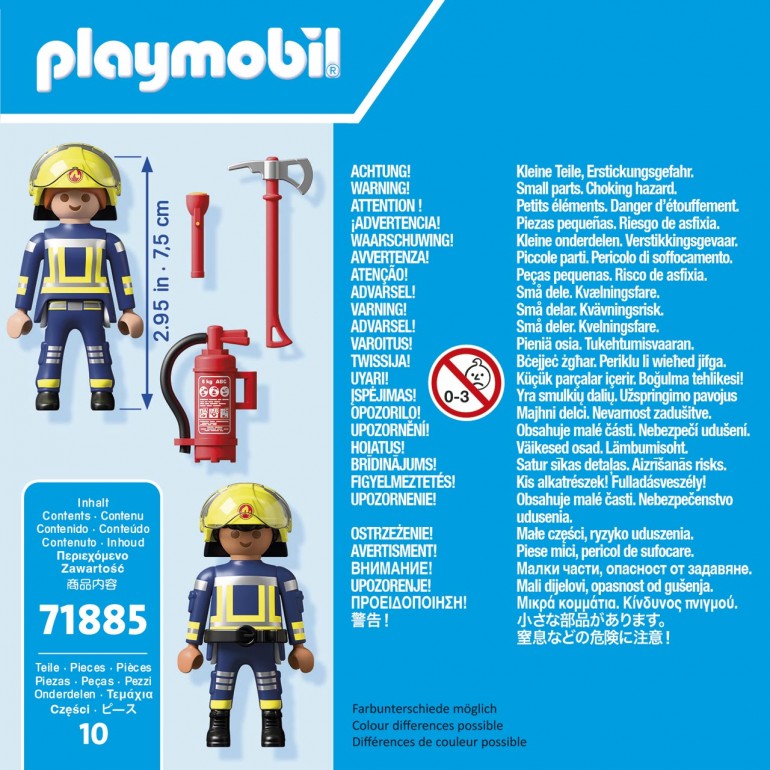 Bomberos PLAYMOBIL 71885