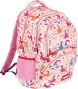 Mochila escolar 4 cremalleras (25 L) serie especial Flowicorn