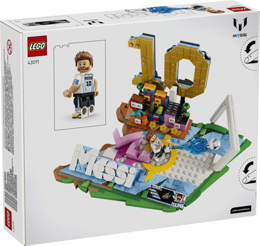 Lionel Messi: Fenómenos del Fútbol LEGO 43011