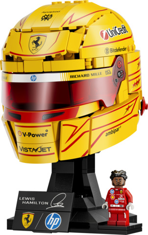 Scuderia Ferrari HP: Casco de Lewis Hamilton LEGO 43022