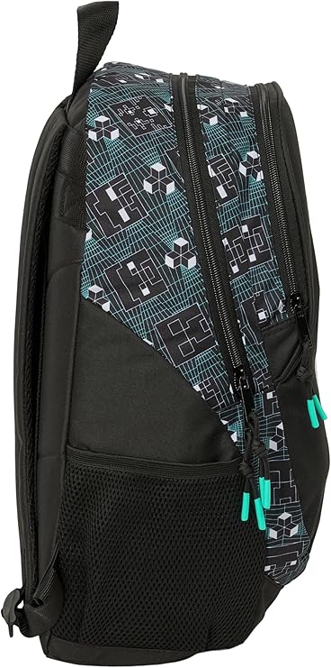 MOCHILA ADAPT.CARRO MINECRAFT "SCREEN" SAFTA 612619665