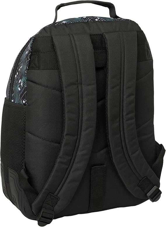 MOCHILA DOBLE ADAPT.CARRO MINECRAFT "SCREEN" SAFTA 612619773