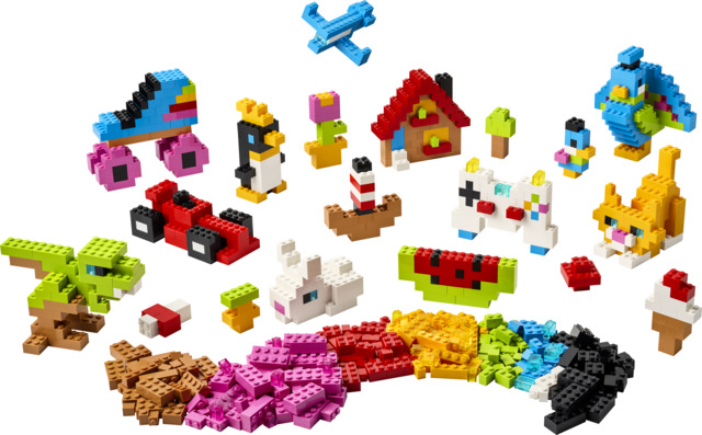 Ladrillos Creativos a Todo Color LEGO 11045