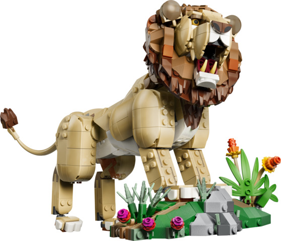 Fauna Salvaje: León Majestuoso LEGO 31386