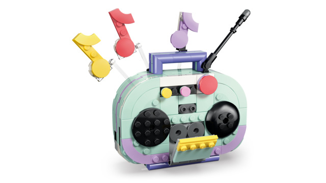Piano Musical Decorativo con Gato LEGO 31392