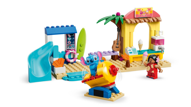 Diversión en la Playa con Lilo y Stitch LEGO 43280