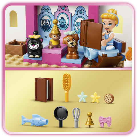Castillo de Cenicienta y sus Amigos Animales LEGO 43283