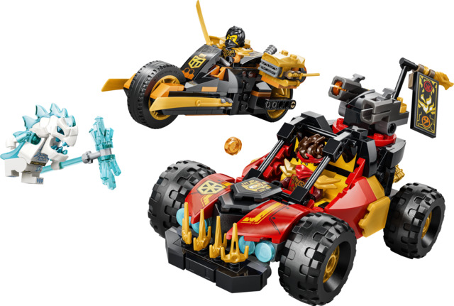 Vehículos Combinables de Kai y Cole LEGO 71864