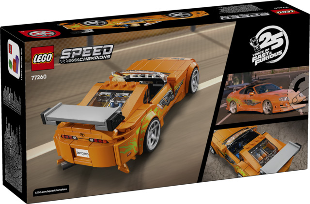 Toyota Supra MK4 de A Todo Gas LEGO 77260