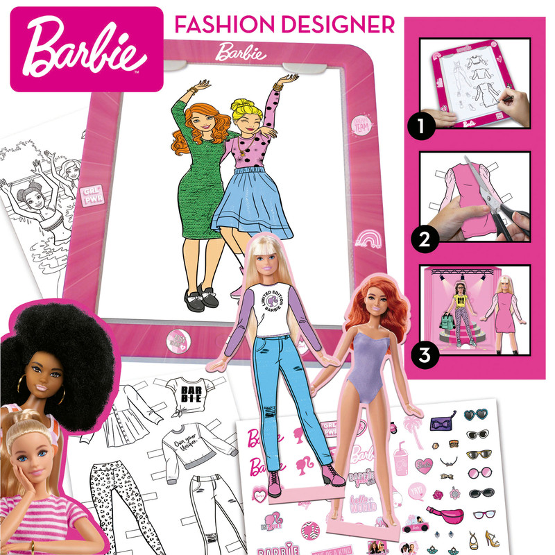 MESA DE DISEÑO FASHION DESIGNER BARBIE EDUCA 19825
