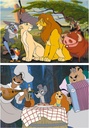 PUZZLE 2X48 DISNEY ANIMALS EDUCA 19996