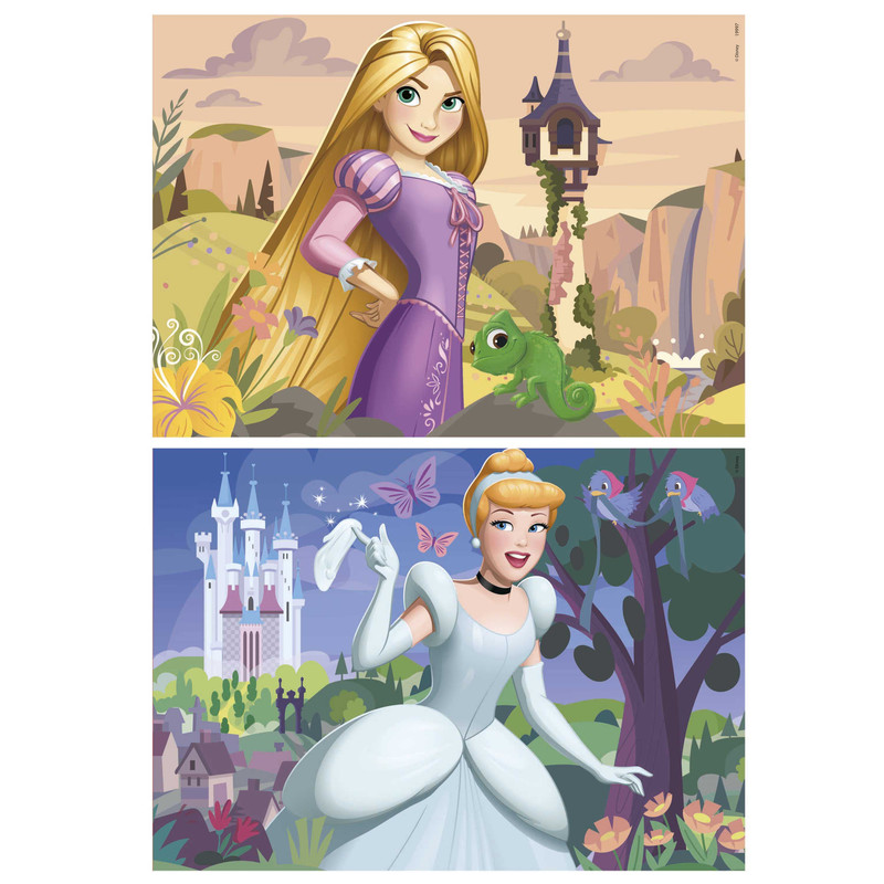 PUZZLE 2X48 DISNEY PRINCESS EDUCA 19997