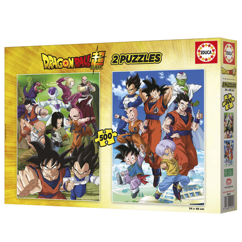 PUZZLE 2X500 DRAGON BALL EDUCA 19915