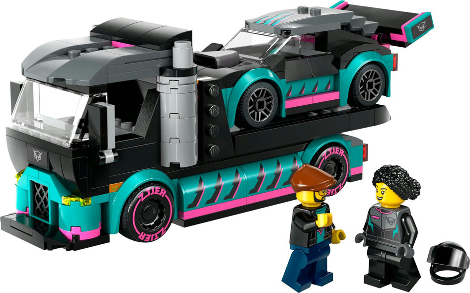 Coche de Carreras y Camión d.. V29 LEGO  60406