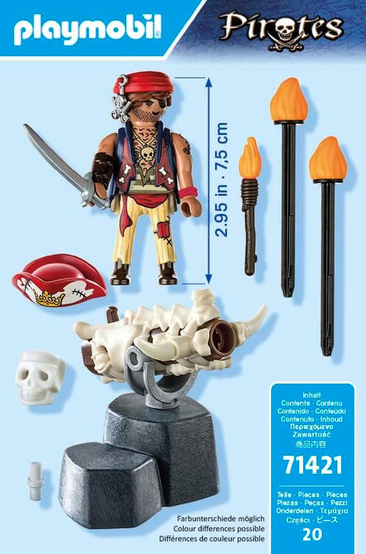 Artillero pirata PLAYMOBIL 71421