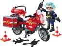 Moto de bomberos PLAYMOBIL 71466