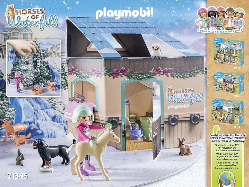 Calendario de Adviento - Paseo en trineo PLAYMOBIL 71345
