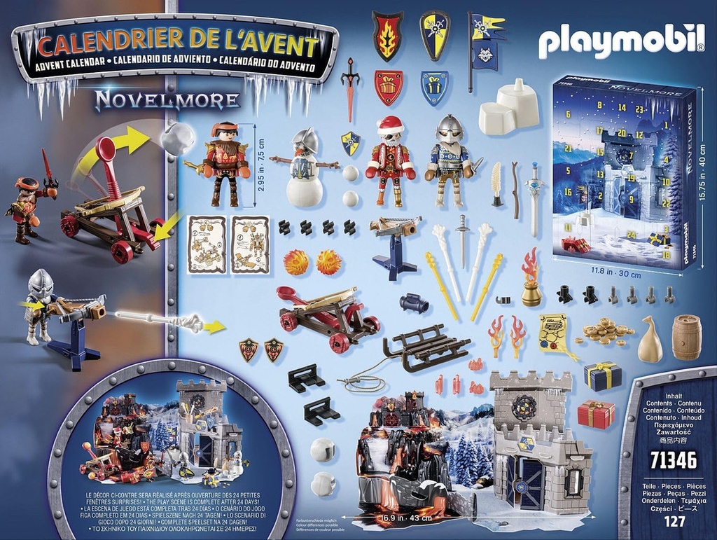 Calendario de Adviento Novelmore - Batal PLAYMOBIL 71346