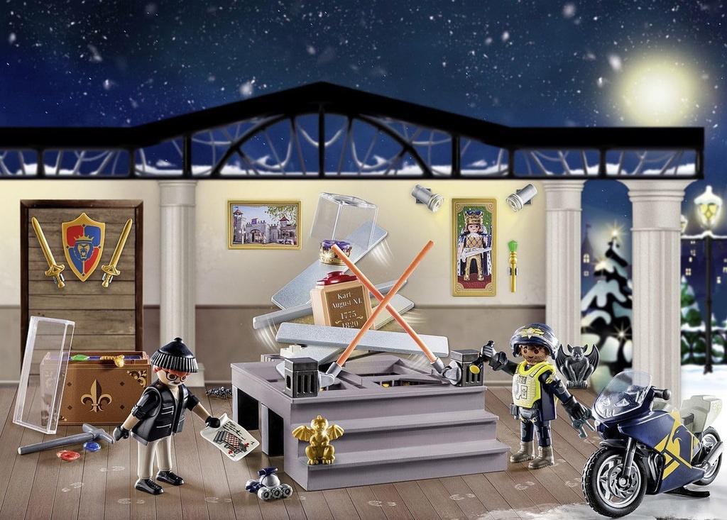 Calendario de Adviento - Robo en el museo