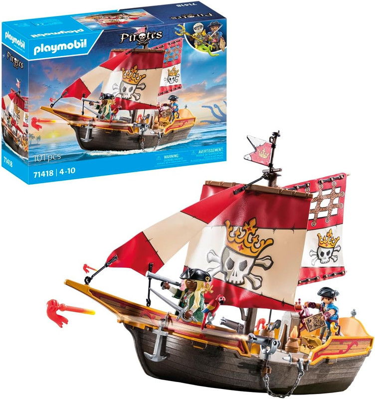 Barco pirata PLAYMOBIL 71418