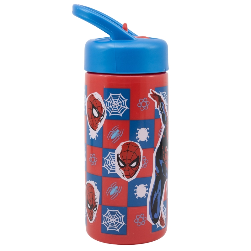 STOR BOTELLA PP PLAYGROUND 410 ML SPIDERMAN ARACHNID GRID 74731