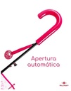 PARAGUAS INFANTIL AUTOMATICO TRANSP.,3 DISEÑOS