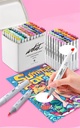 CANVAS LUXE PROFESSIONAL BRUSH MARKER 80 COLORES