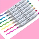 CANVAS LUXE PROFESSIONAL BRUSH MARKER 30 COLORES
