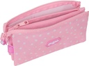 PORTATODO TRIPLE RECICLADO GLOWLAB KIDS "SWEET HOME" 22x12x3cm