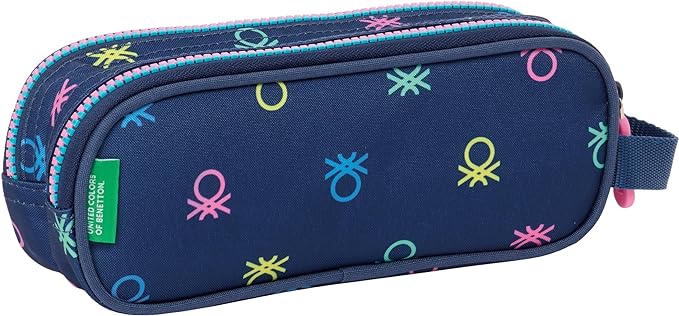 PORTATODO DOBLE BENETTON "COOL" 21x8x6cm