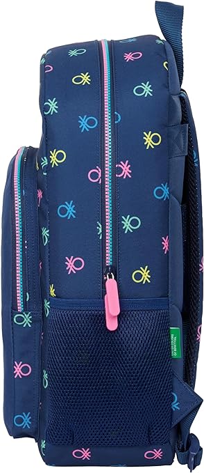 MOCHILA ADAPT.CARRO BENETTON "COOL" 30x46x14cm