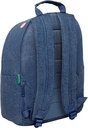 MOCHILA PARA PORTATIL 14,1" BENETTON "DENIM" 31x41x16cm