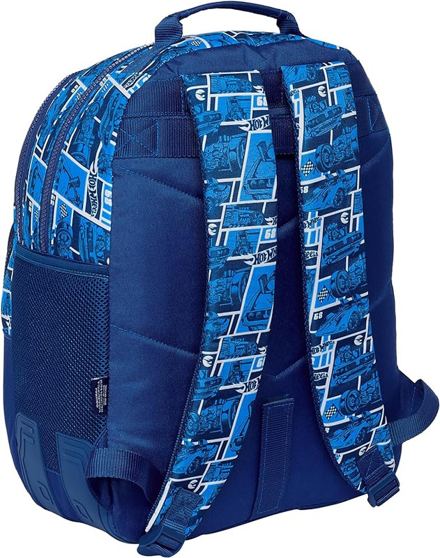 MOCHILA DOBLE ADAPT.CARRO HOT WHEELS "SONNY"
